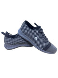 Henselite HL72 Ladies Lawn Bowling Shoes Grey/Black