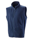 Men's Microfleece Bowls Gilet Navy