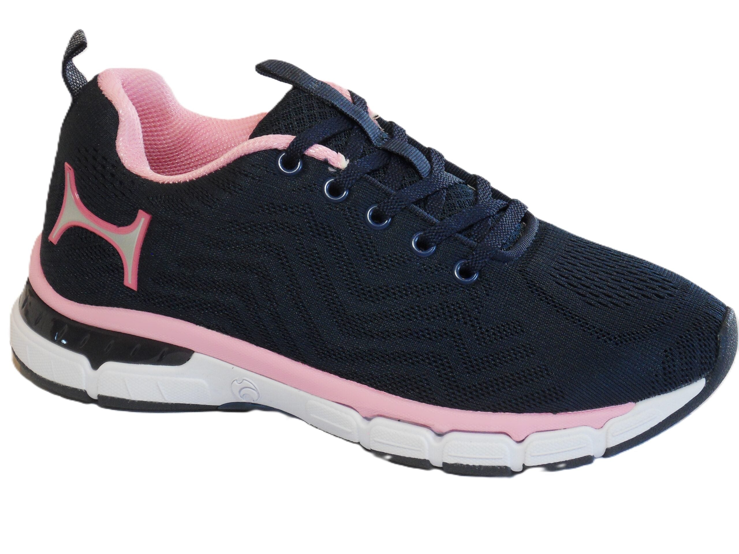 Henselite Ladies Impact L510 Bowls Shoe Navy Pink
