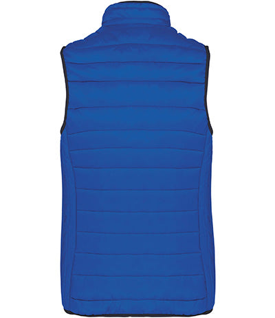 Bowlr Ladies Lightweight Padded Bowls Bodywarmer Royal Blue
