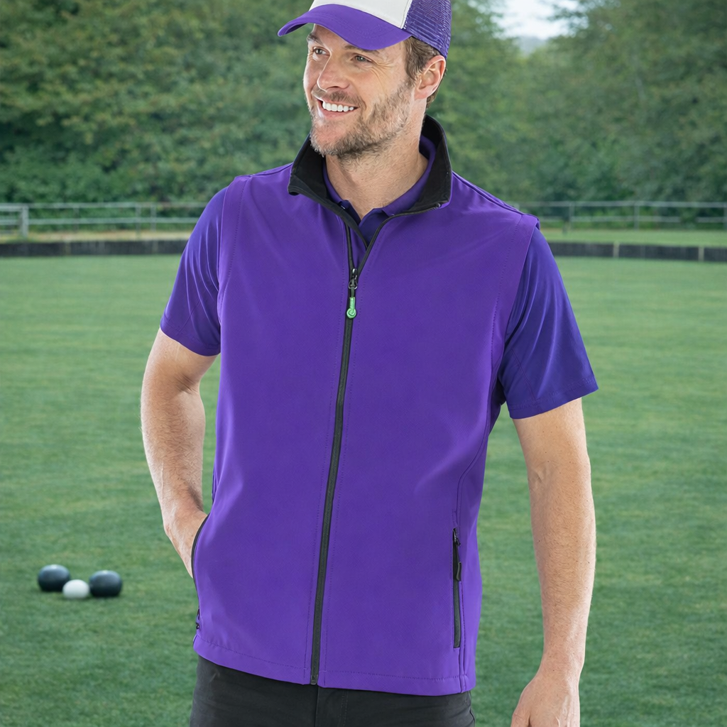 Men’s Bowls Softshell Gilet