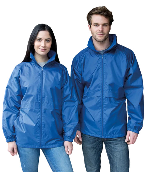 Bowlr Micro Fleece lined Waterproof Jacket Royal blue