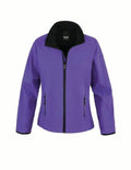 Core Ladies Softshell Jacket Purple