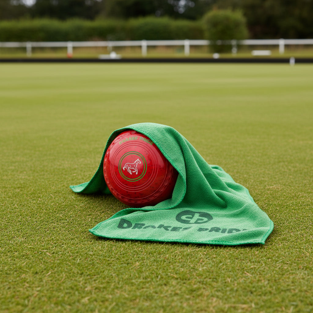 Drakes Pride Microfibre Bowls Towel Green
