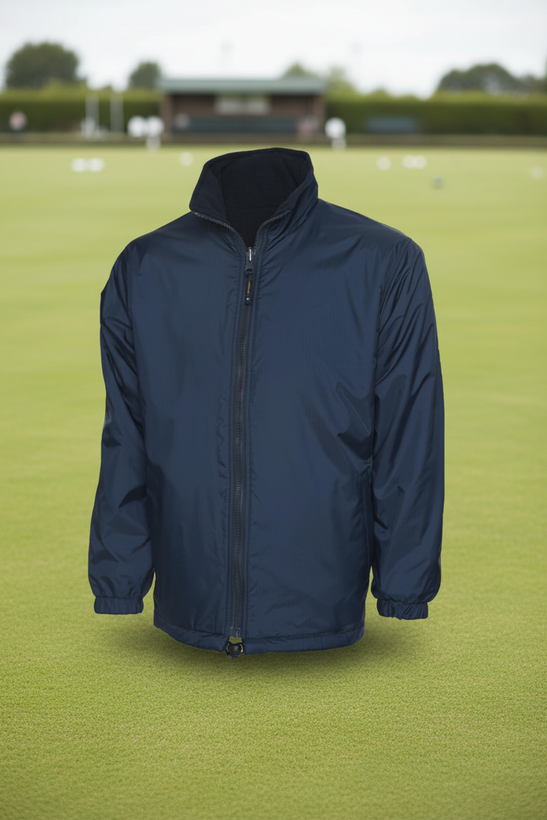 Bowlr  Classic Reversible Fleece Jacket Navy